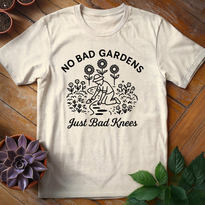 No Bad Gardens Tee T-Shirt Natural / S