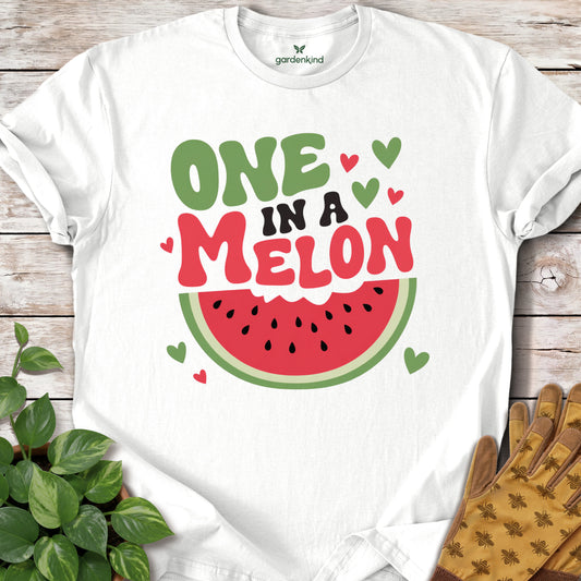 One in a Melon Tee, White