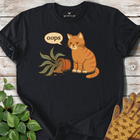 Oops Tee, Black