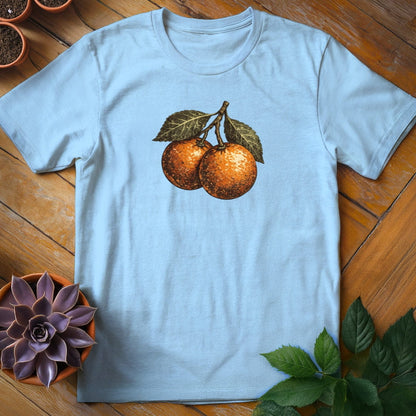 Oranges Tee T-Shirt Light Blue / S