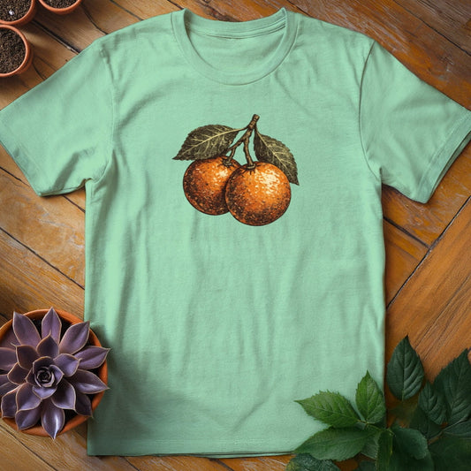 Oranges Tee T-Shirt Mint Green / S