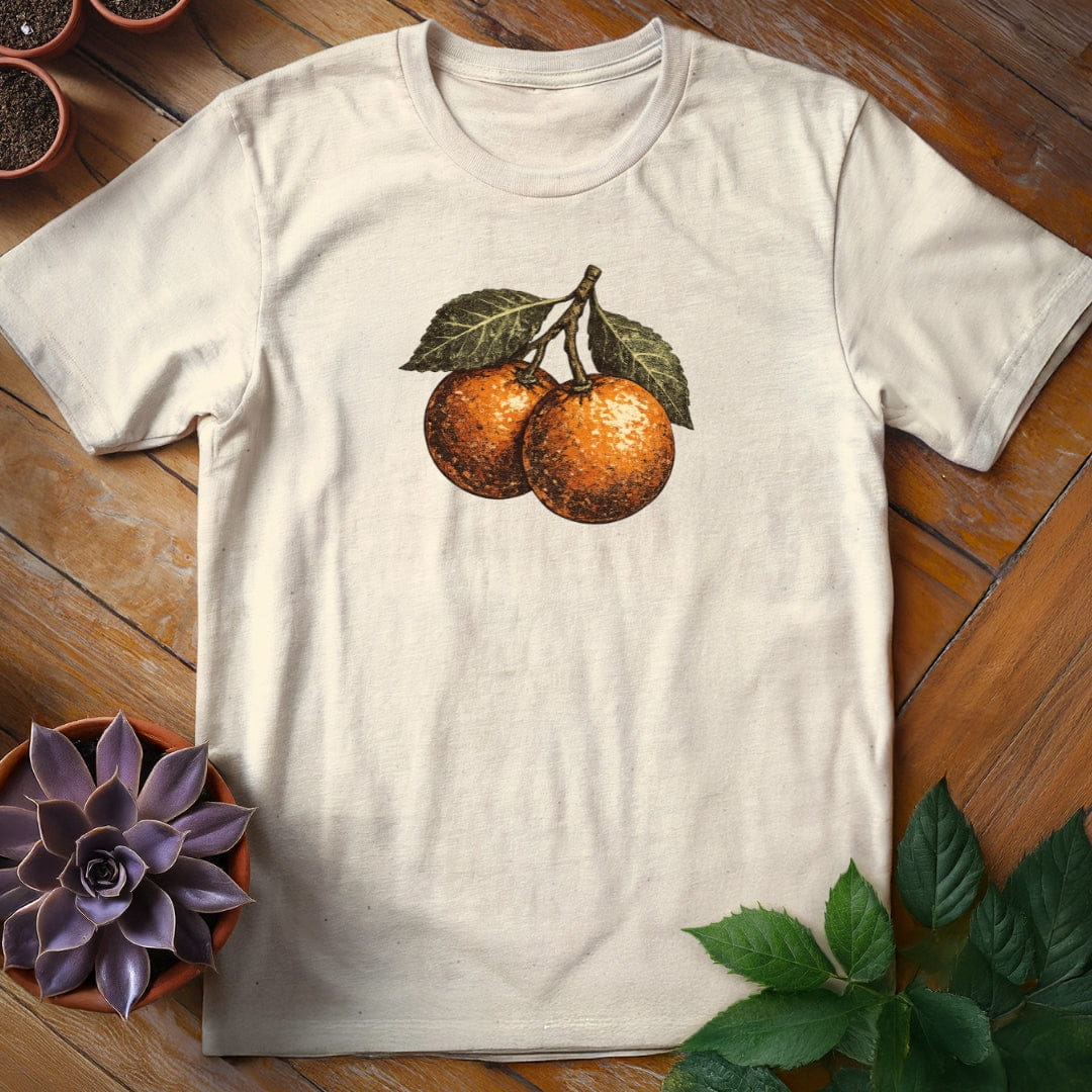 Oranges Tee T-Shirt Natural / S