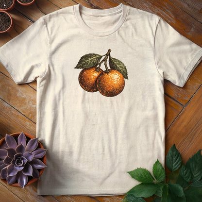 Oranges Tee T-Shirt Natural / S