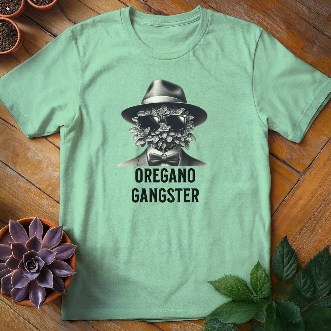 Oregano Gangster Tee T-Shirt Mint Green / S