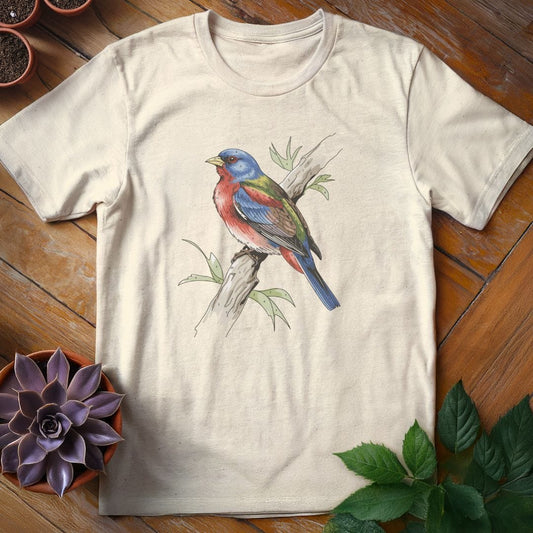 Painted-By-Numbers Bunting Tee T-Shirt Natural / S