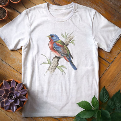 Painted-By-Numbers Bunting Tee T-Shirt White / S