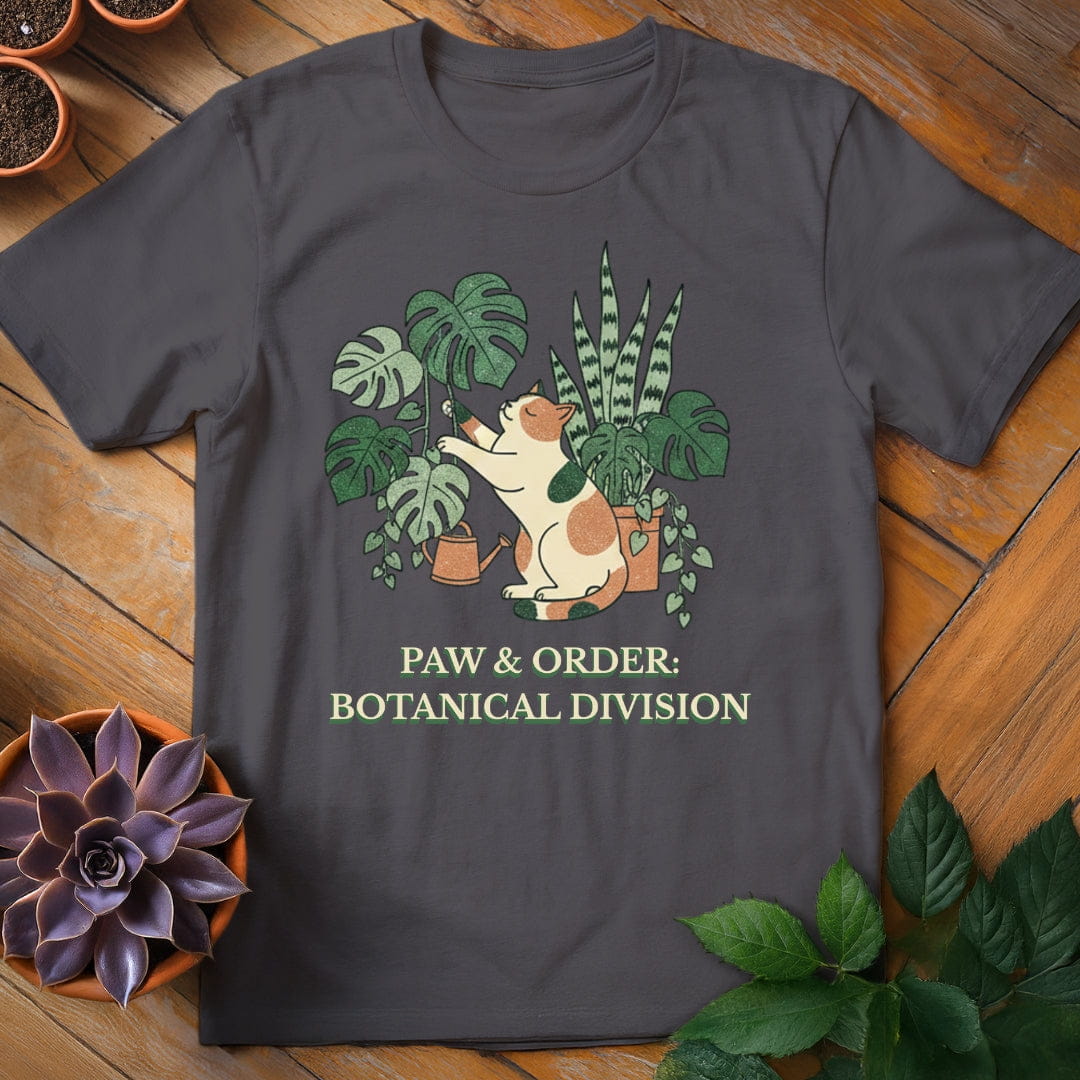 Paw & Order Tee T-Shirt Charcoal / S