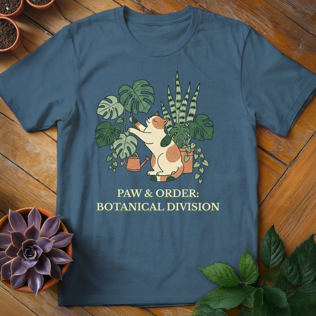 Paw & Order Tee T-Shirt Indigo Blue / S