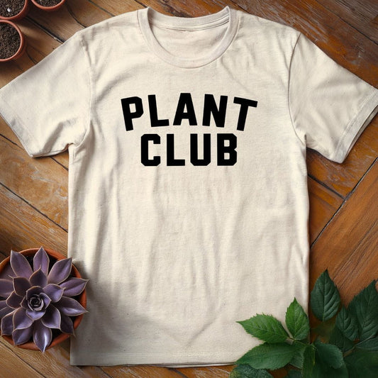 Plant Club Tee T-Shirt Natural / S