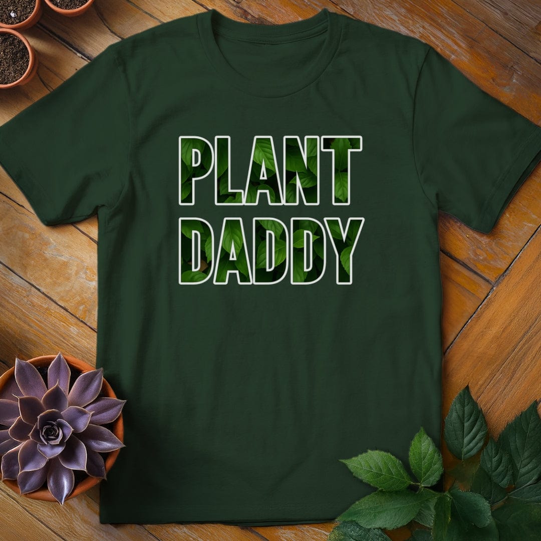 Plant Daddy Tee T-Shirt Forest Green / S