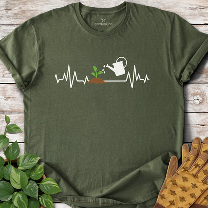 Plant ECG Tee, Military Green