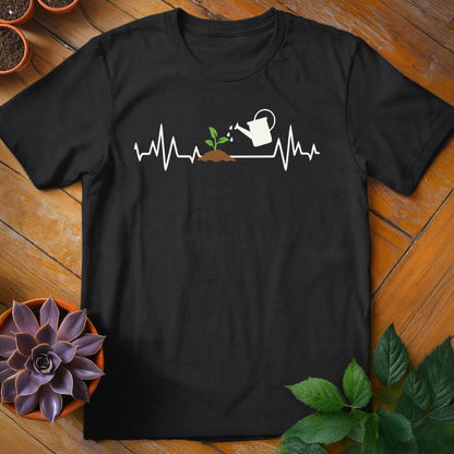Plant ECG Tee T-Shirt Black / S