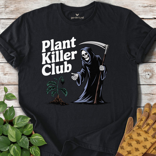 Plant Killer Club Tee, Black