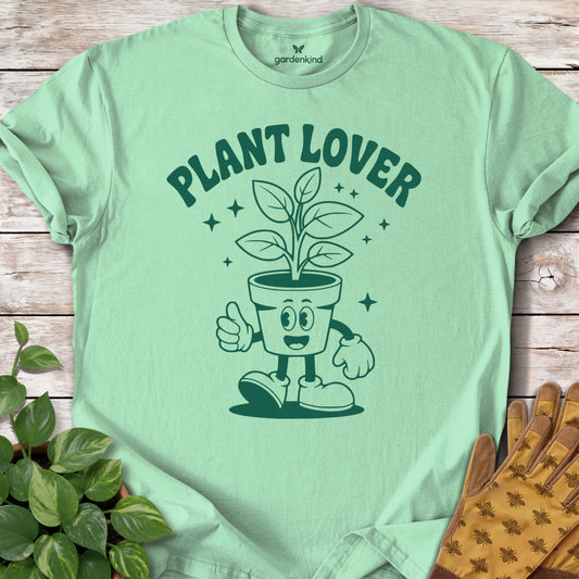 Plant Lover Tee, Mint Green