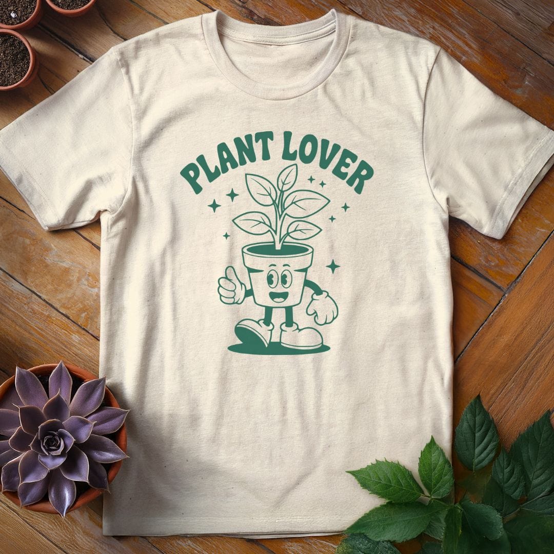 Plant Lover Tee T-Shirt Natural / S