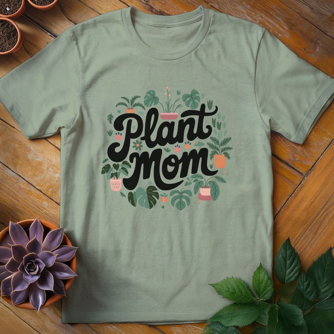 Plant Mom Tee T-Shirt Sage / XL