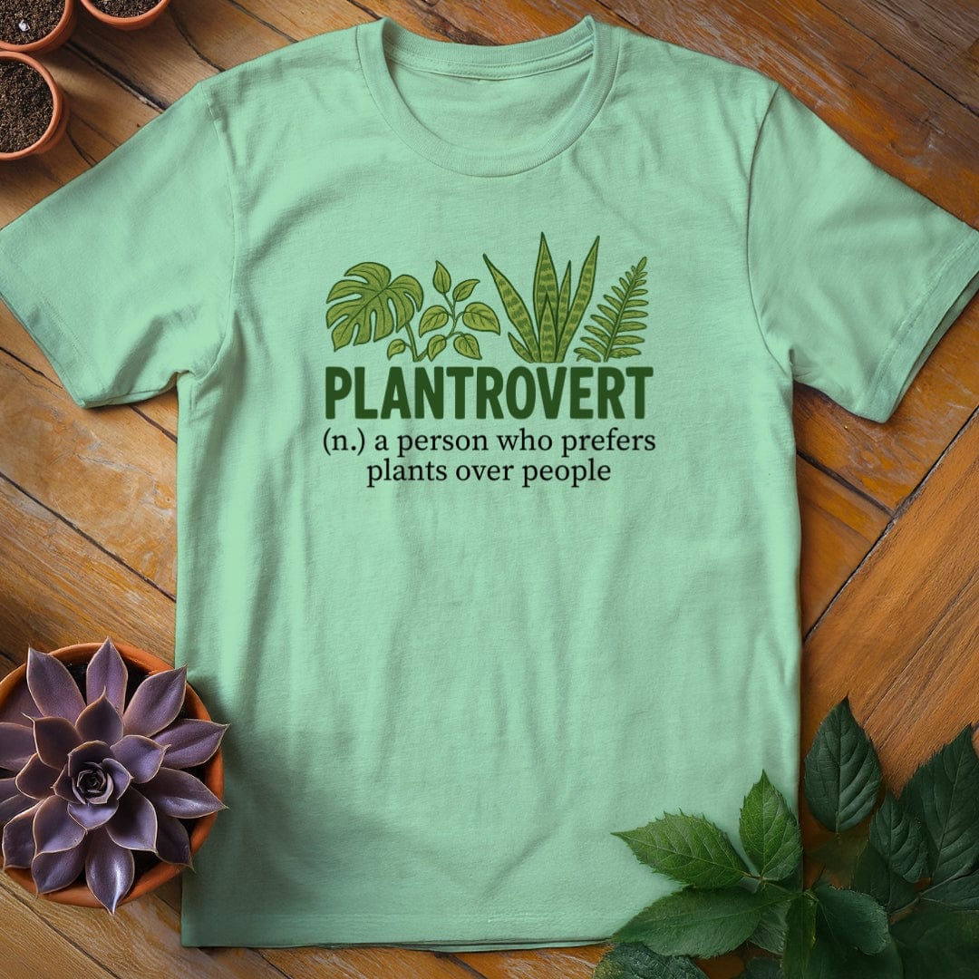 Plantrovert Definition Tee T-Shirt Mint Green / S