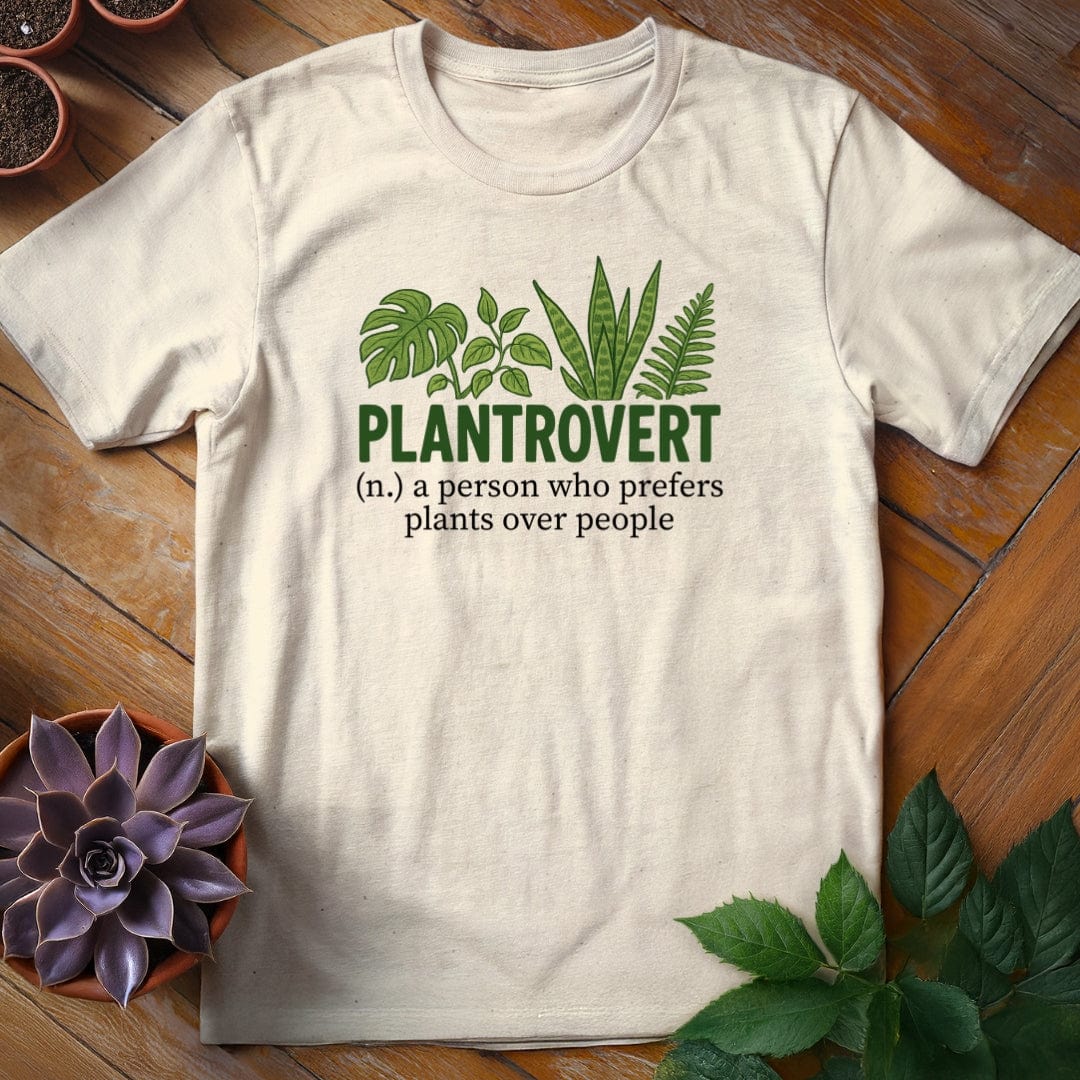 Plantrovert Definition Tee T-Shirt Natural / S