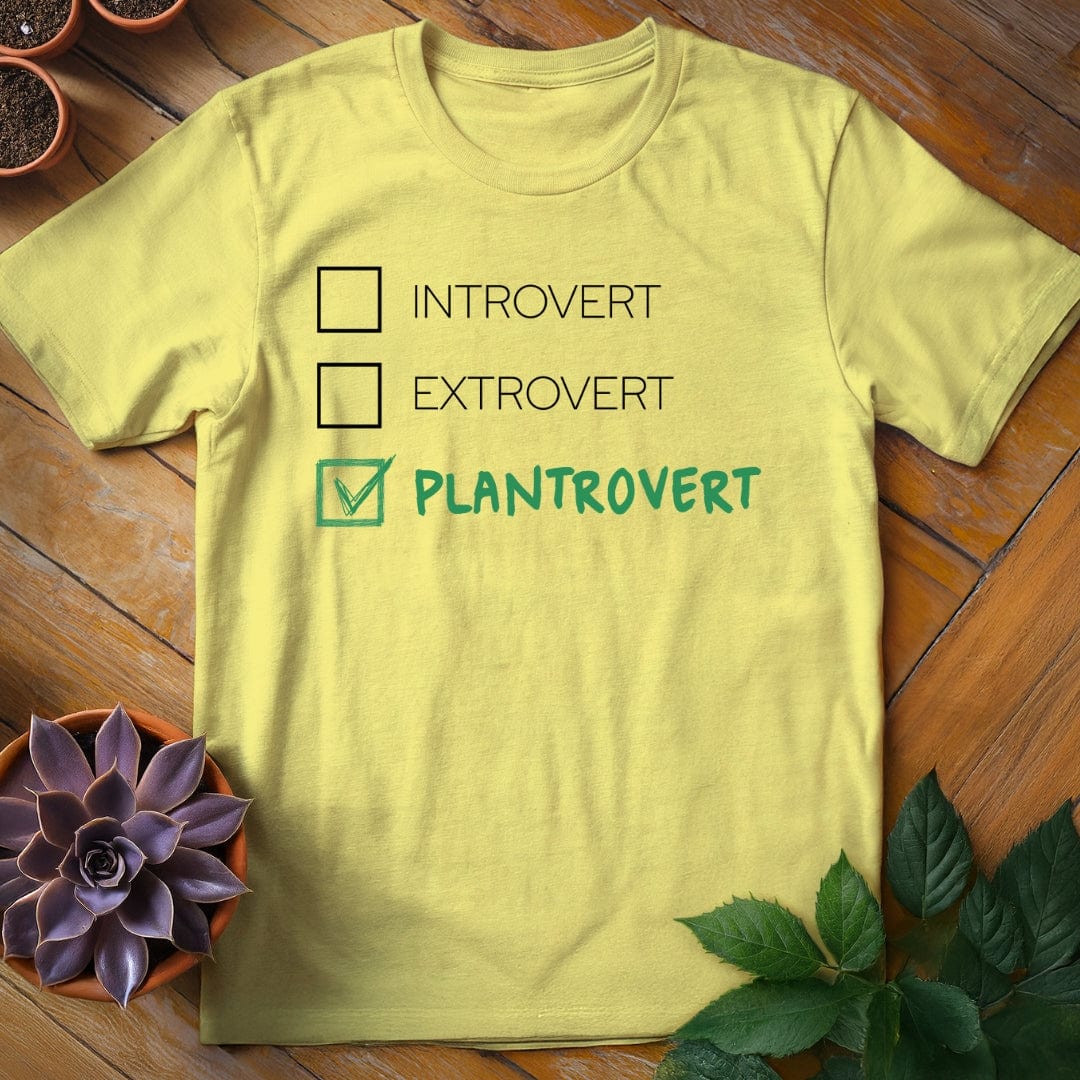 Plantrovert Tee T-Shirt Cornsilk / S