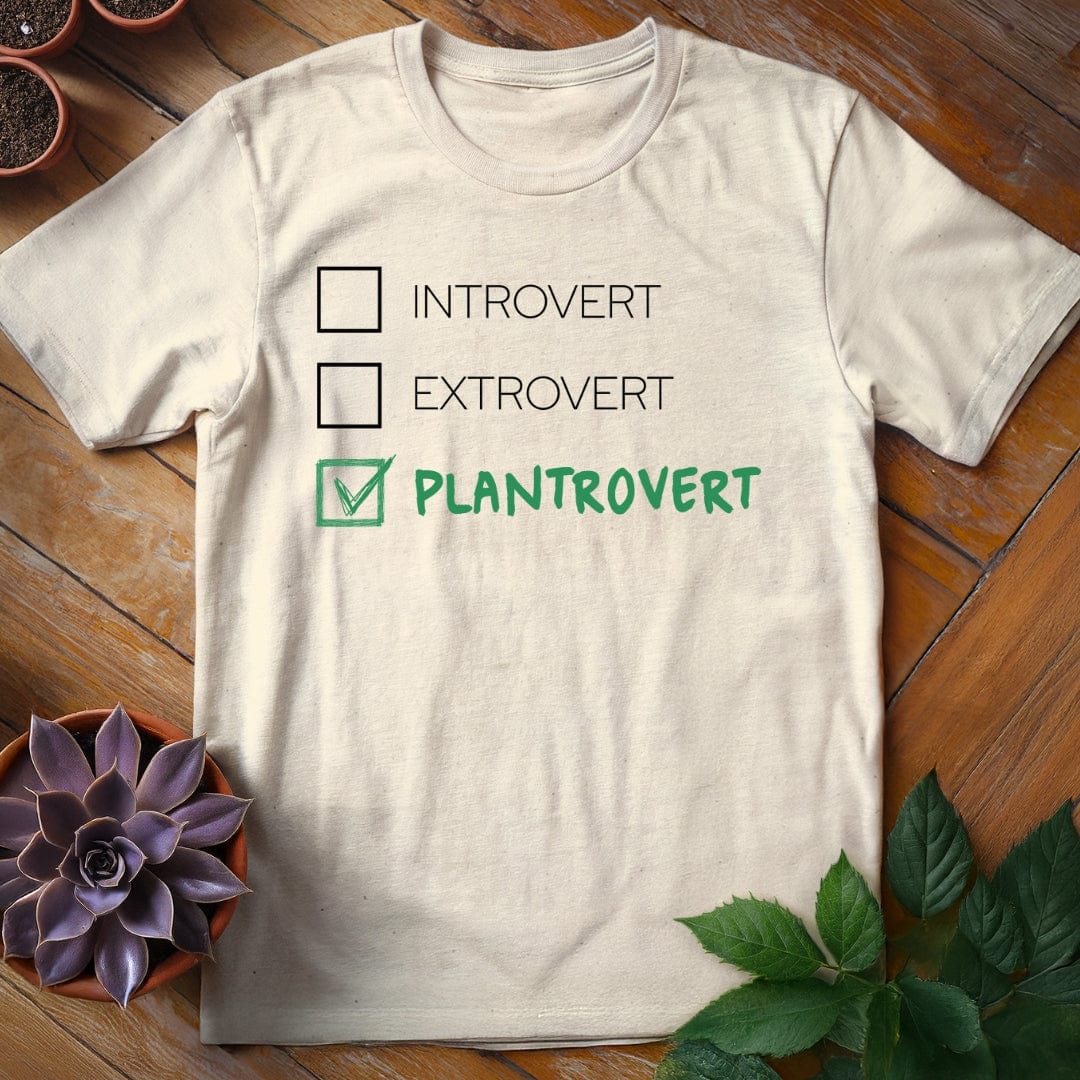 Plantrovert Tee T-Shirt Natural / S