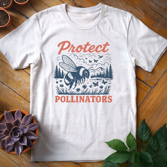 Pollinators Tee T-Shirt White / S