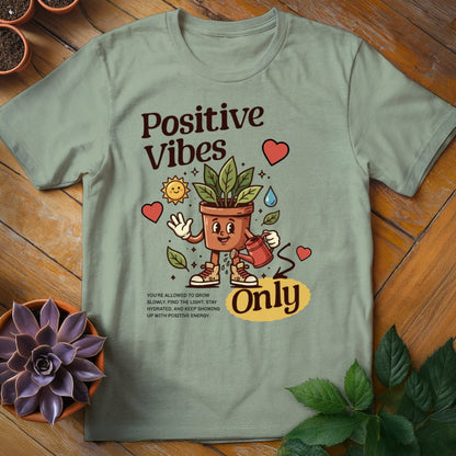 Positive Vibes Only Tee T-Shirt Sage / S