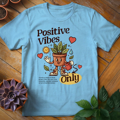 Positive Vibes Only Tee T-Shirt Sky / S