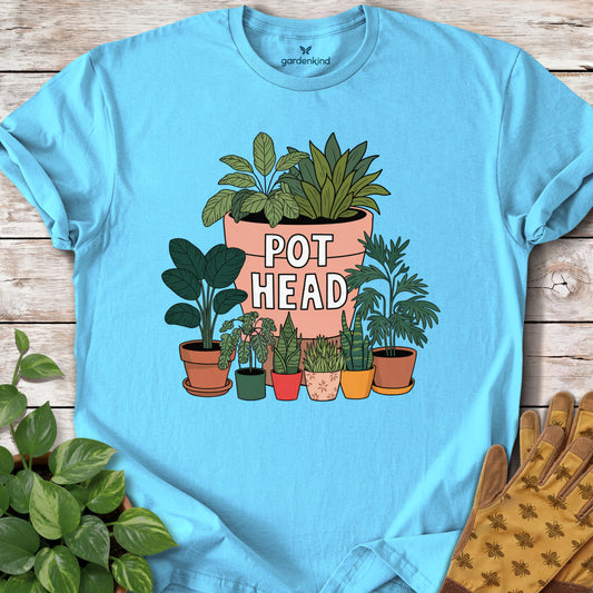 Pot Head Tee, Sky