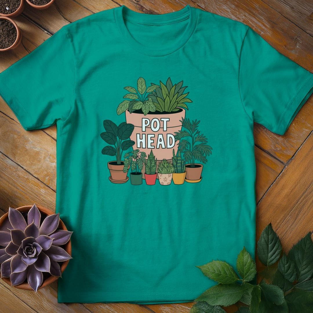 Pot Head Tee T-Shirt Jade Dome / S