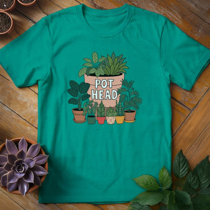 Pot Head Tee T-Shirt Jade Dome / S