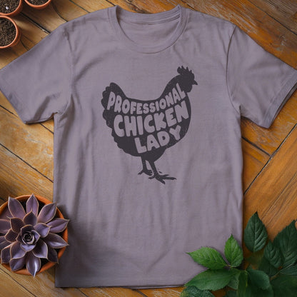 Professional Chicken Lady Tee T-Shirt Paragon / S