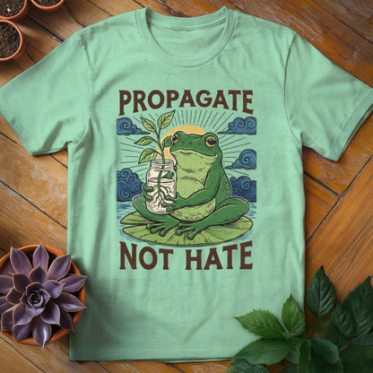Propagate Not Hate Tee T-Shirt Mint Green / S
