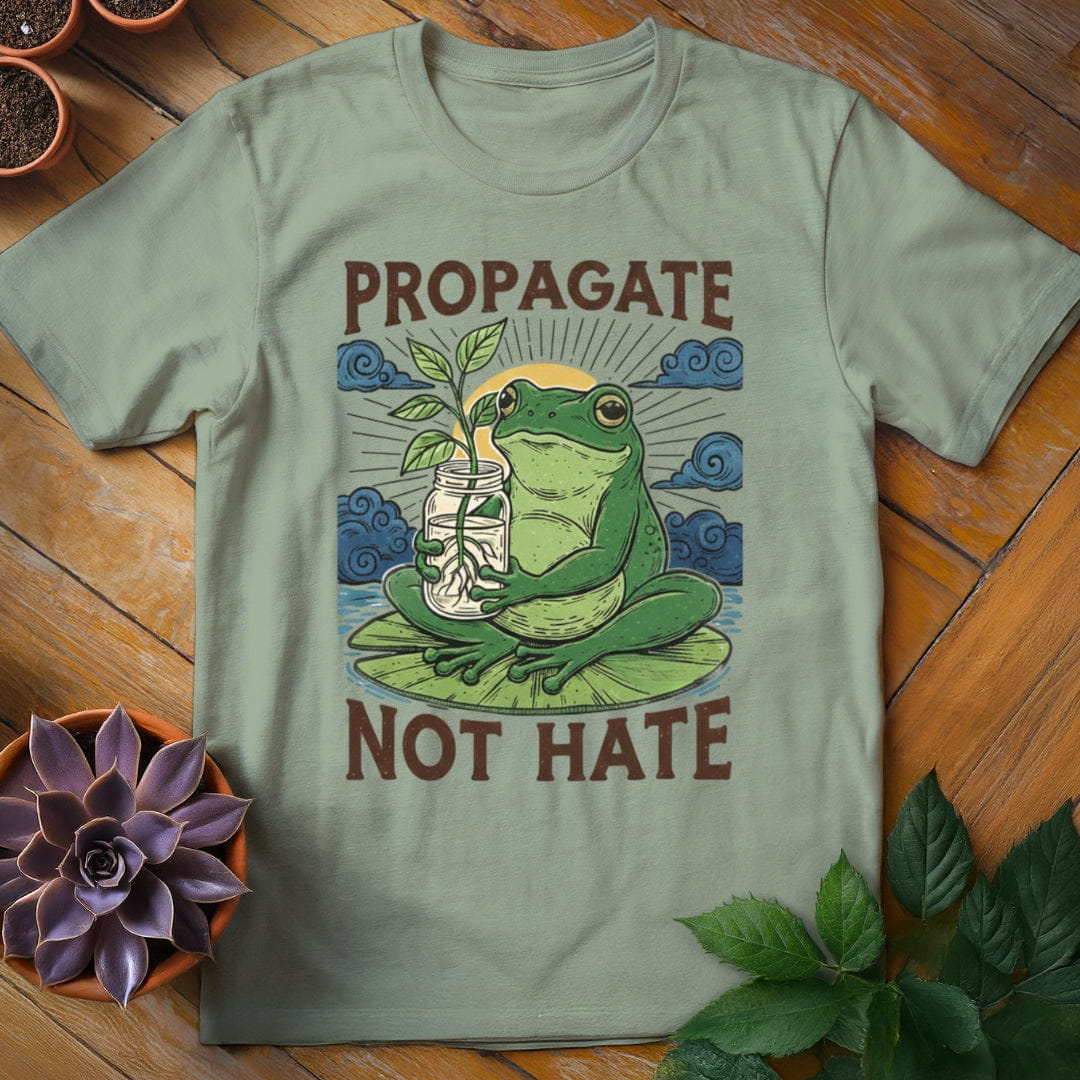 Propagate Not Hate Tee T-Shirt Sage / S