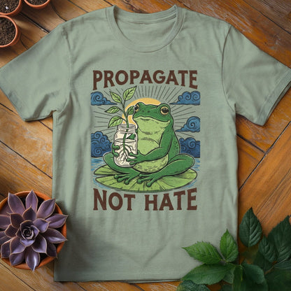 Propagate Not Hate Tee T-Shirt Sage / S