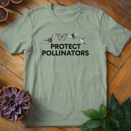 Protect Pollinators Tee T-Shirt Sage / XL