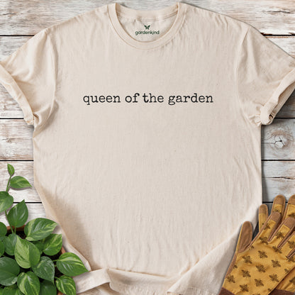 Queen of the Garden Tee, Natural