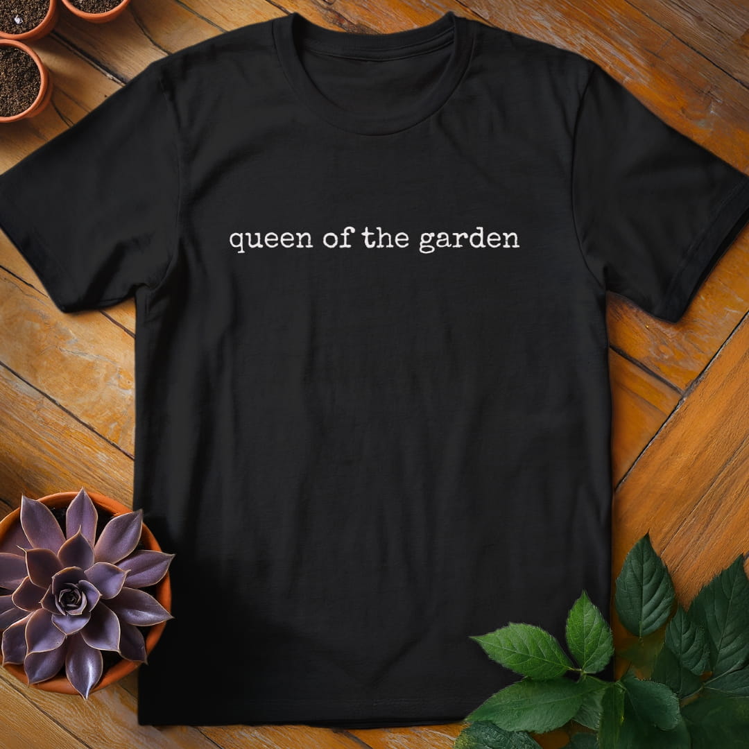 Queen of the Garden Tee T-Shirt Black / S