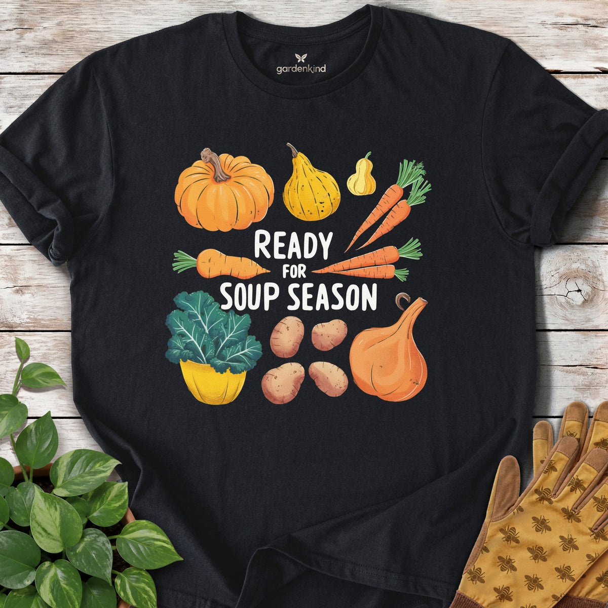 Ready for Soup Season Tee, Black