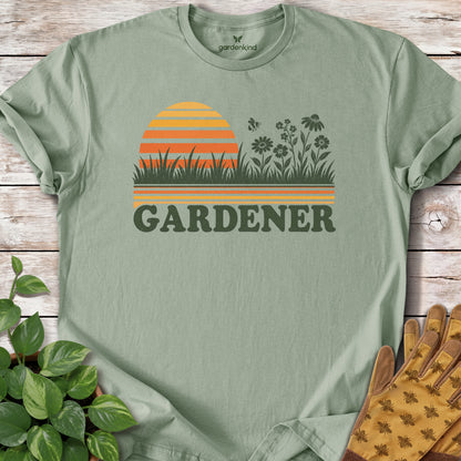 Retro Gardener Tee, Sage