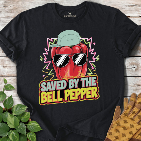 Saved by the Bell Pepper Tee, Black