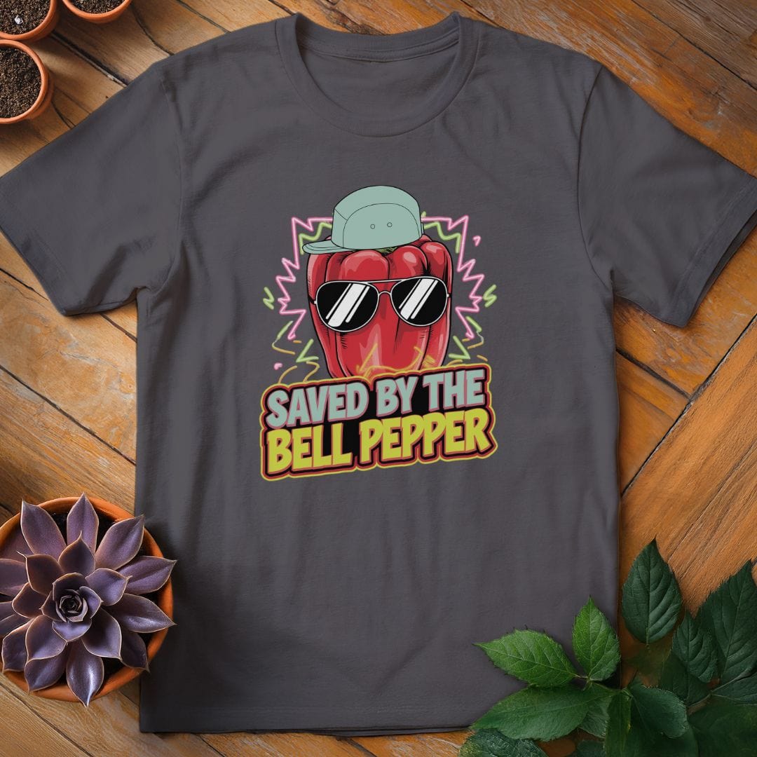 Saved by the Bell Pepper Tee T-Shirt Charcoal / S