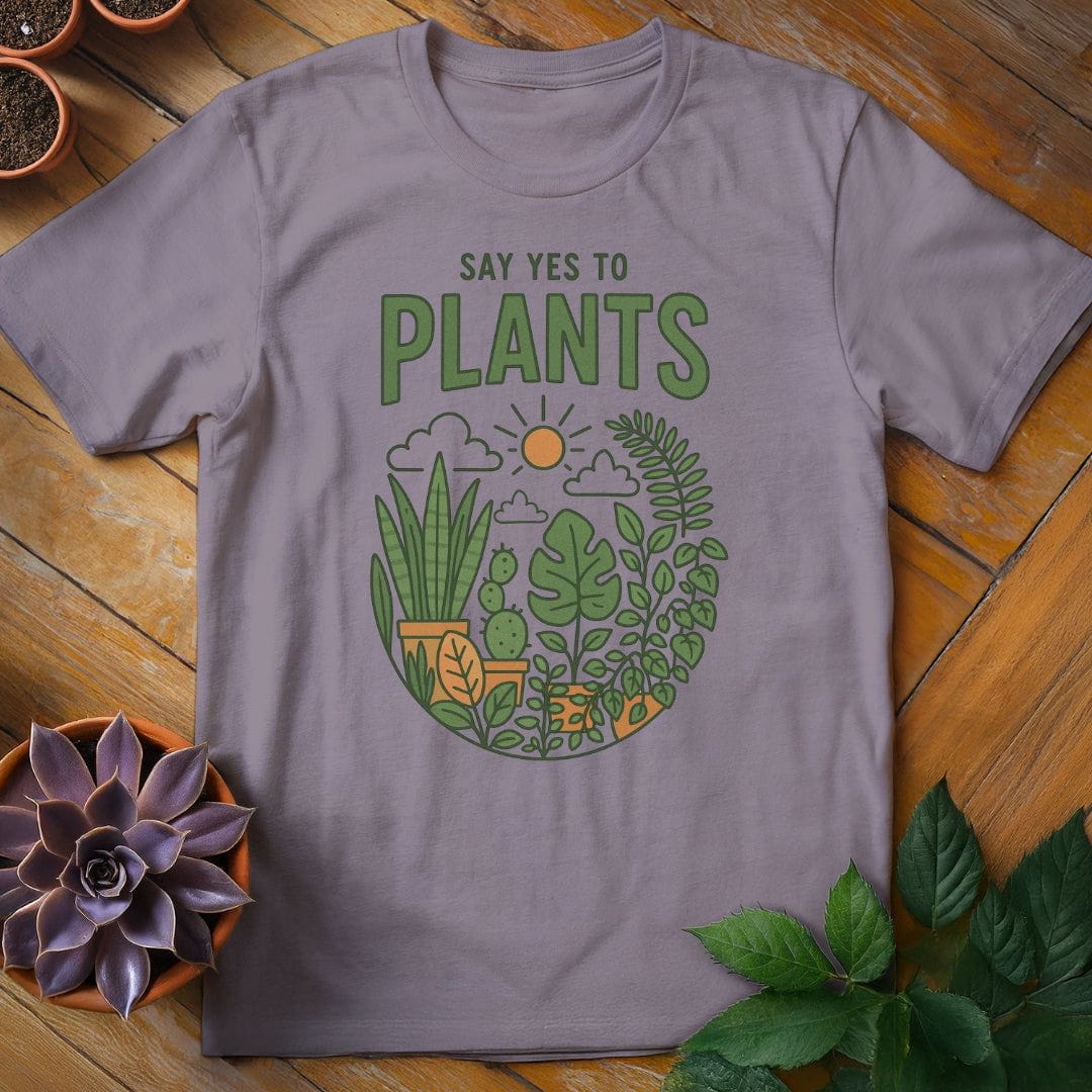 Say Yes to Plants Tee T-Shirt Paragon / S