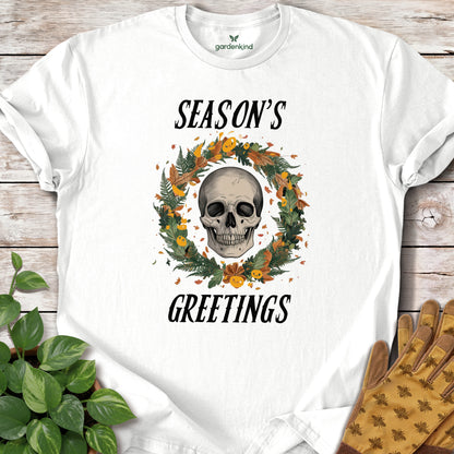 Season's Greetings Tee, White