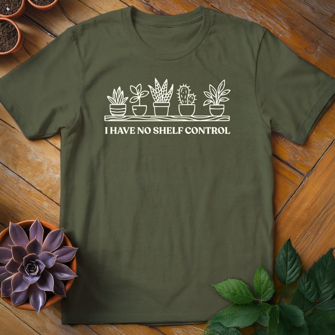 Shelf Control Tee T-Shirt Military Green / S