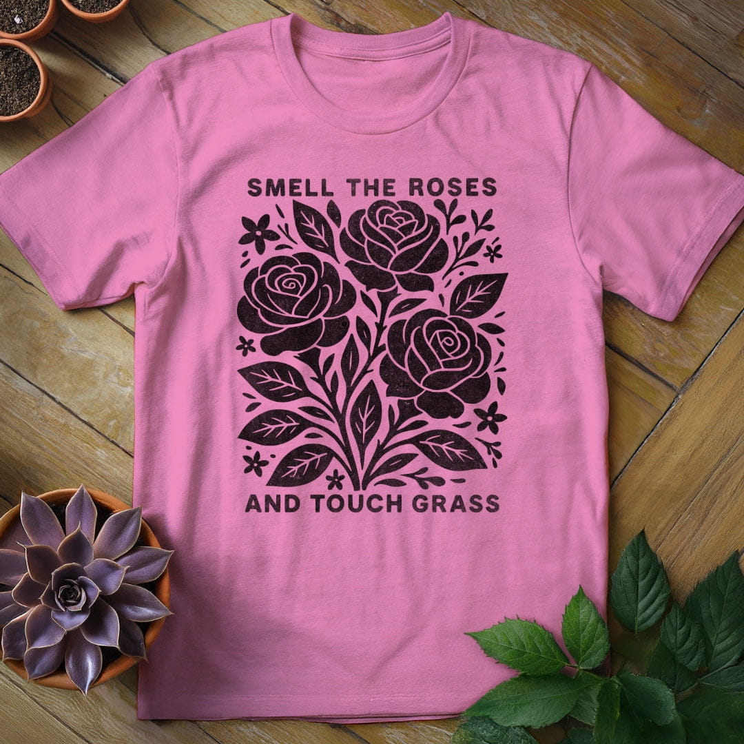 Smell the Roses Tee T-Shirt Azalea / S