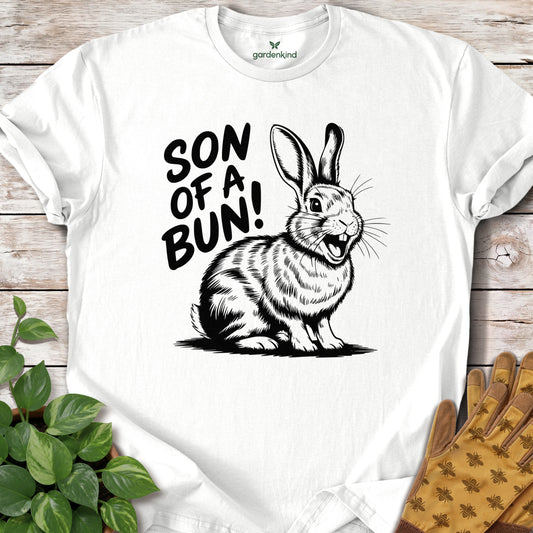 Son of a Bun Tee, White