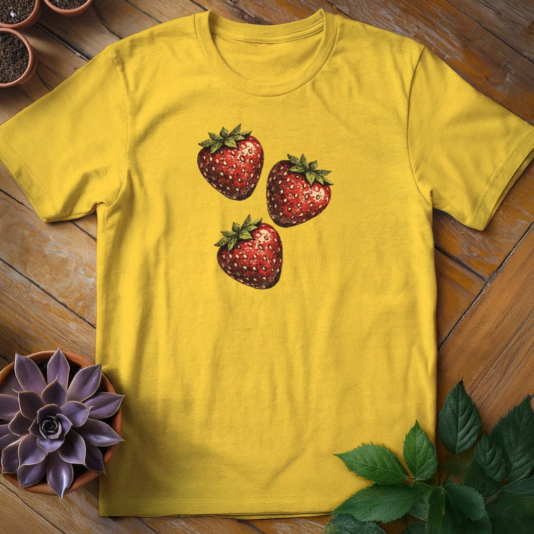 Strawberries Tee T-Shirt Daisy / S