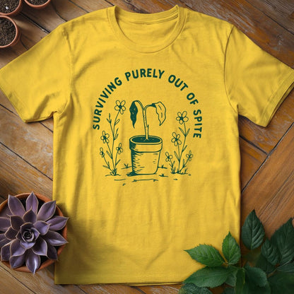 Surviving Purely Out of Spite Tee T-Shirt Daisy / S