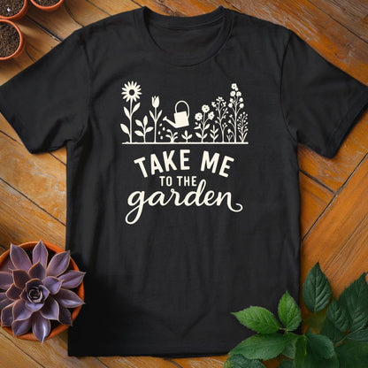 Take Me to the Garden Tee T-Shirt Black / S