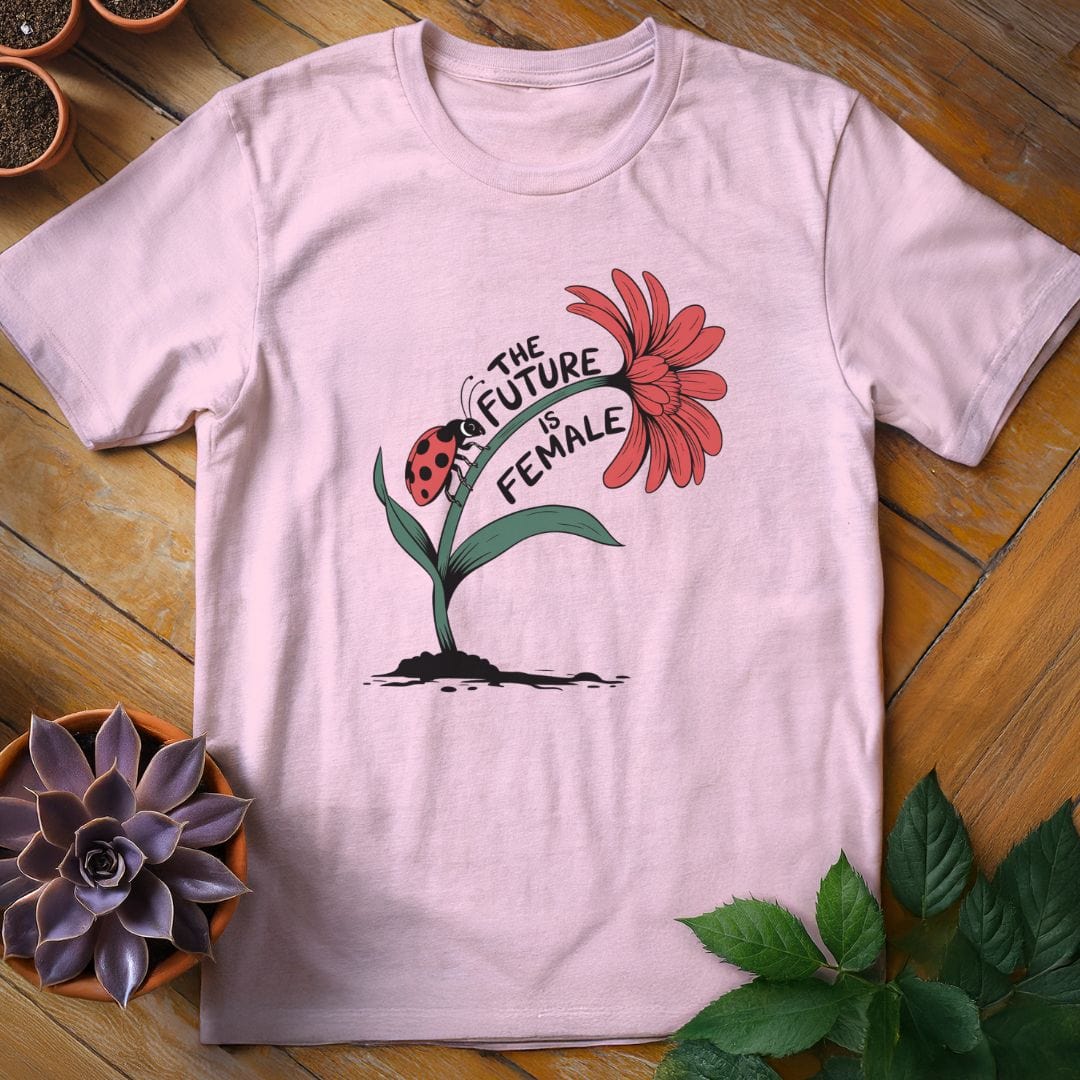 The Future is Female Tee T-Shirt Light Pink / S